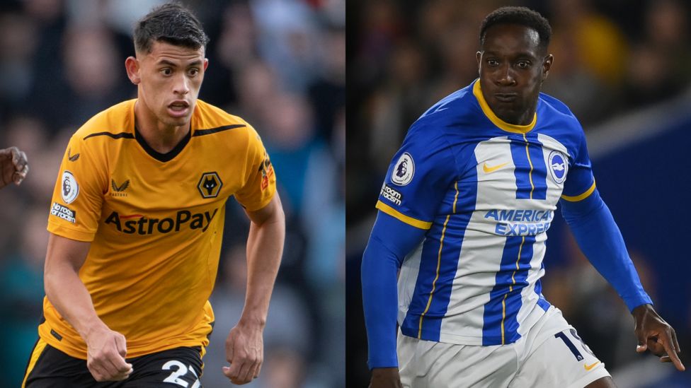 W﻿olves v Brighton Team news BBC Sport