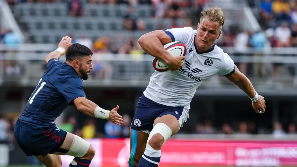 Van der Merwe Matches Scotland Record in Victory Against USA.