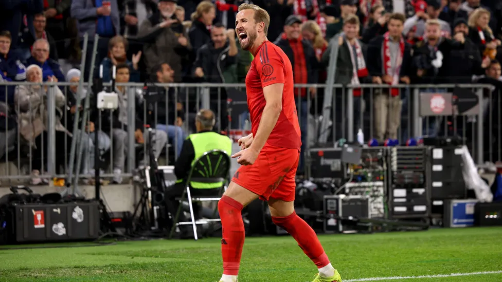 Kane nets hat-trick as Bayern beat Stuttgart