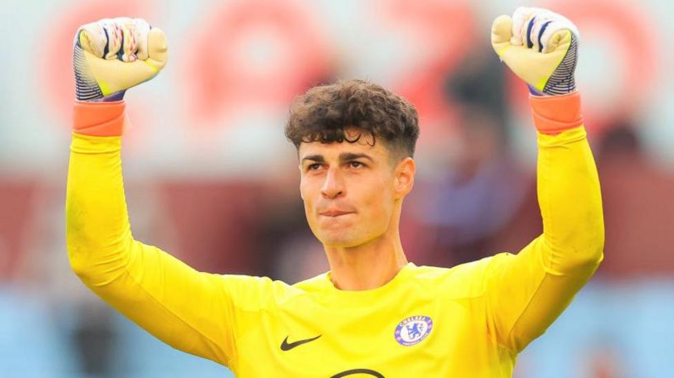 Chelsea Kepa Arrizabalaga claims Save of the Season award BBC Sport