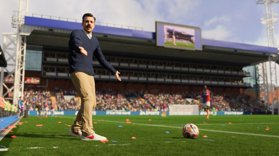 Ted Lasso seen in Fifa