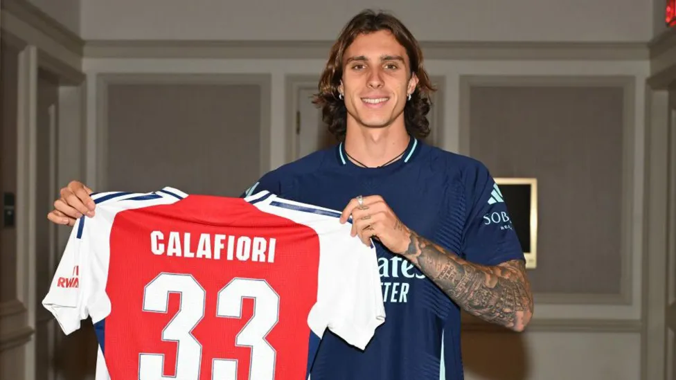 Arsenal Acquires Italian Defender Calafiori from Bologna.