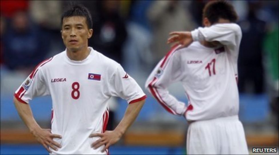 North Korea TV viewers see World Cup loss BBC News