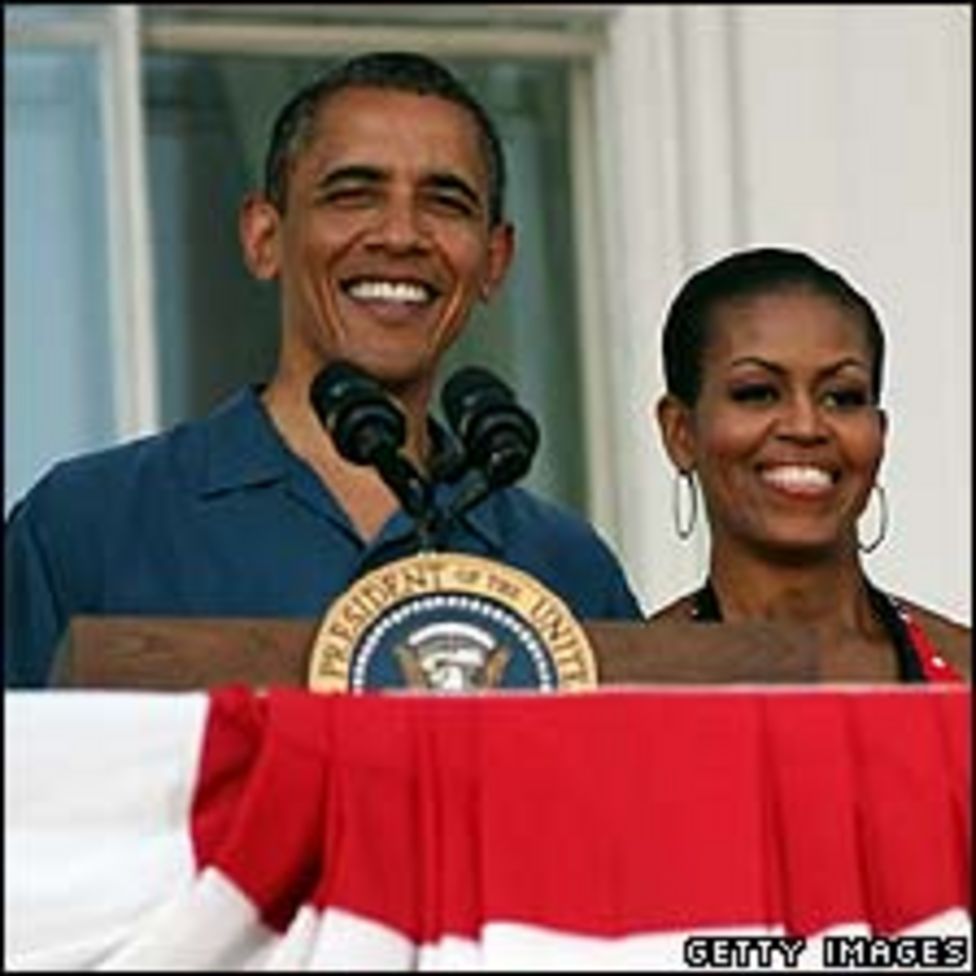 Obamas chairs of Washington theatre BBC News