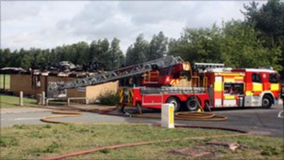 Fire destroys Milton Keynes community building BBC News