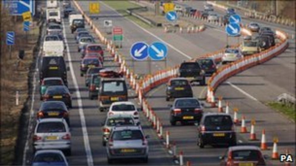 Roadworks Lifted For Bank Holiday Weekend Getaway BBC News    48886777 002419270 1 