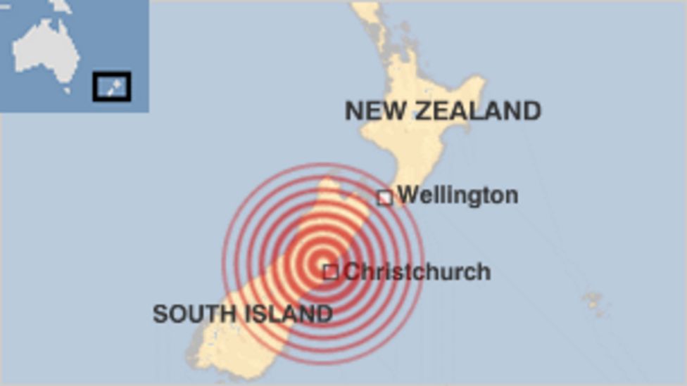 Aftershocks Rattle Christchurch After New Zealand Quake Bbc News