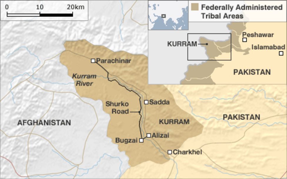 The Pakistani tribe that is taking on the Taliban - BBC News