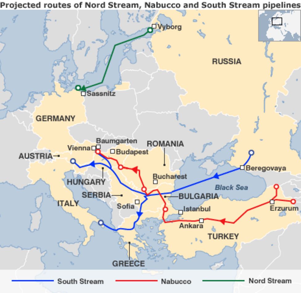 EU denies RussiaAsia gas pipeline rivalry BBC News