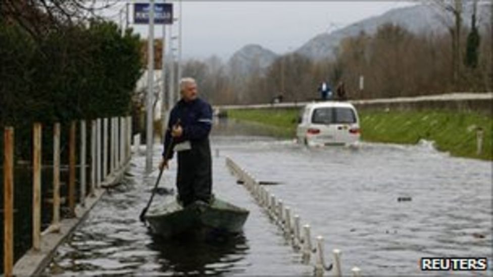 Nato Joins Albania Rescue Effort After Balkan Floods - BBC News