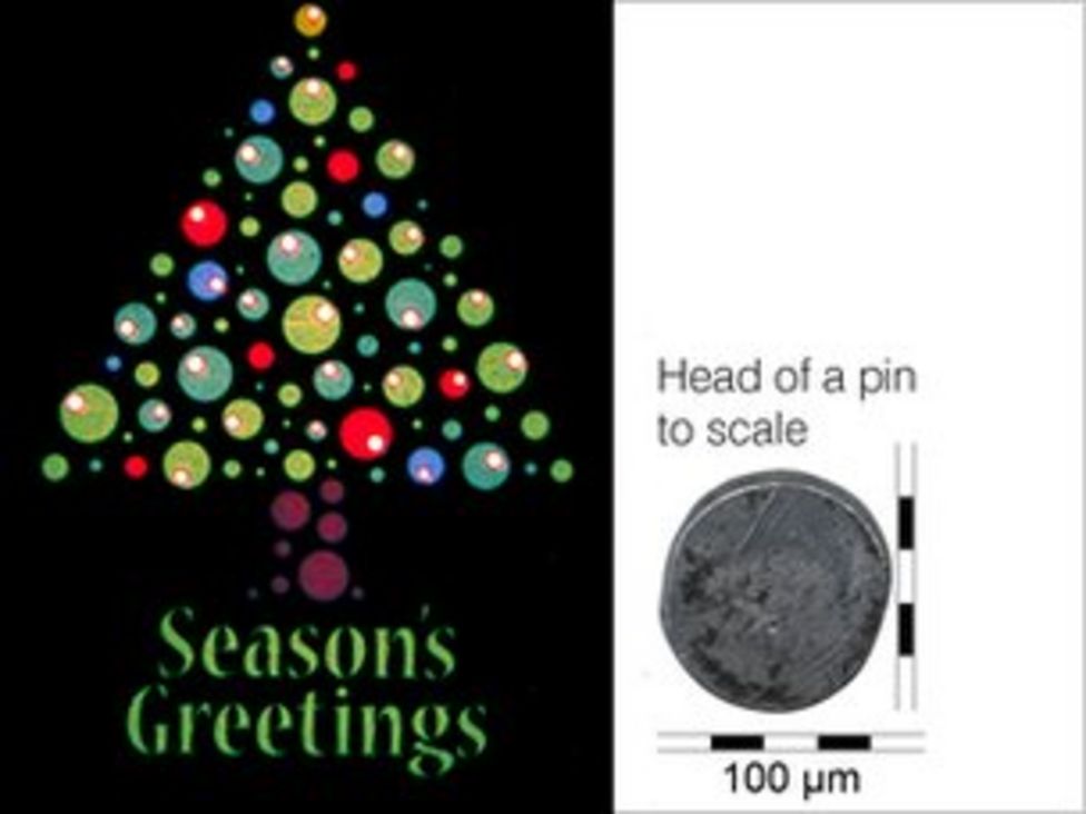 Smallest Christmas Card 