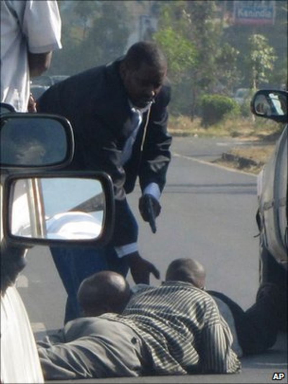 Kenyan police suspended after Nairobi shooting BBC News