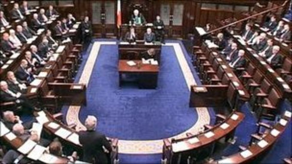 Key Irish finance bill begins passage through Dail BBC News