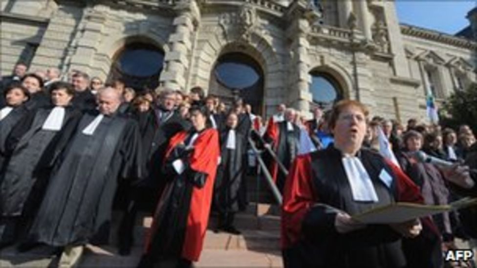 Angry French judges strike over Sarkozy comments BBC News