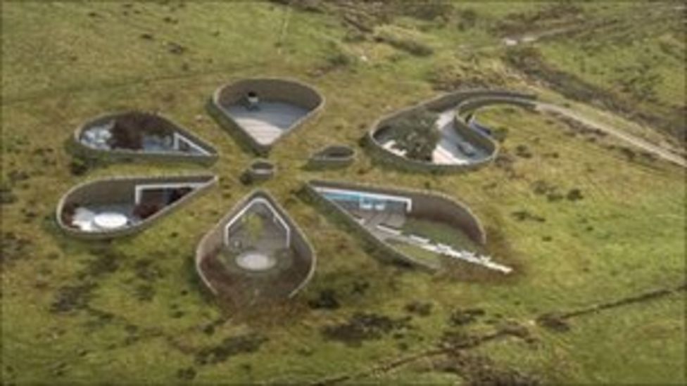 Gary Neville 'Teletubbies' ecohome plan rubberstamped BBC News