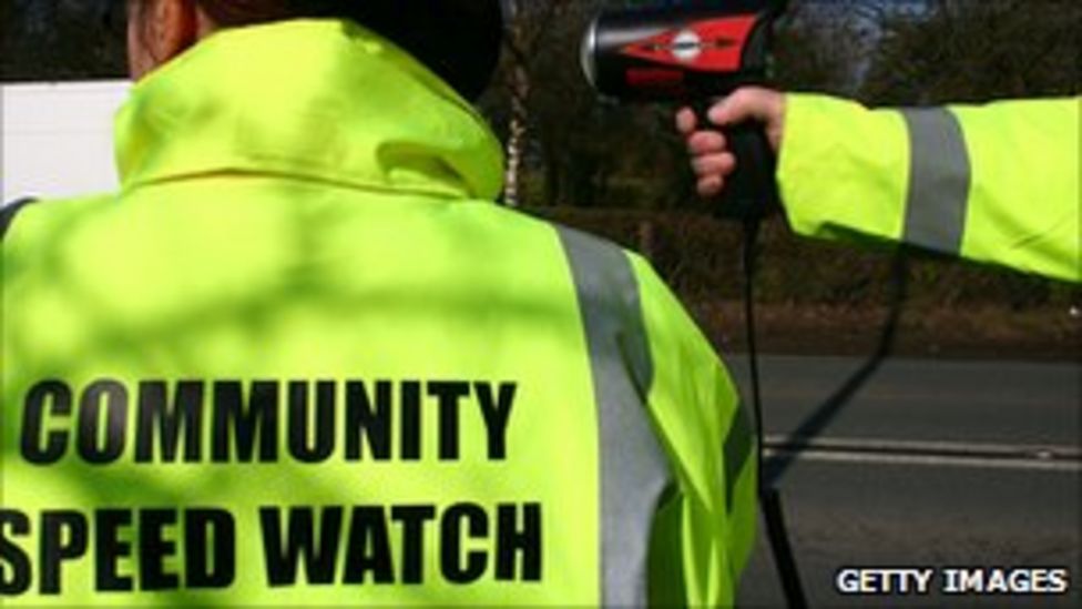 Reading residents use speed guns to tackle speeding BBC News