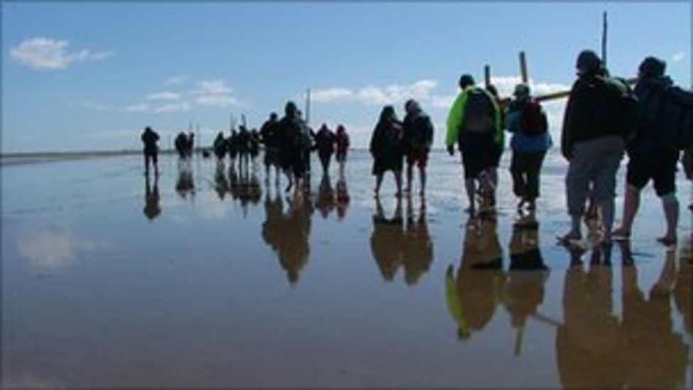 Pilgrimage to Holy Island will bear crosses BBC News