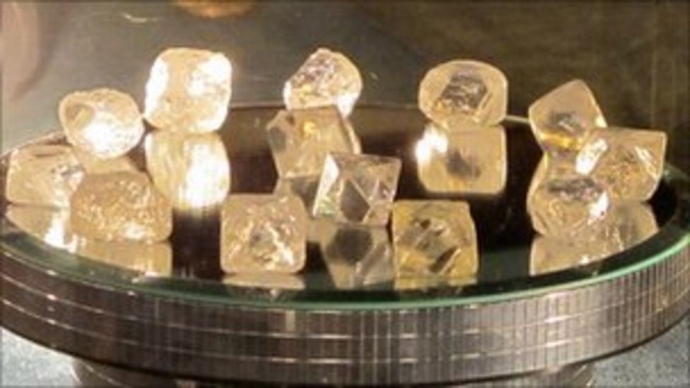 At the heart of Russia's diamond industry BBC News