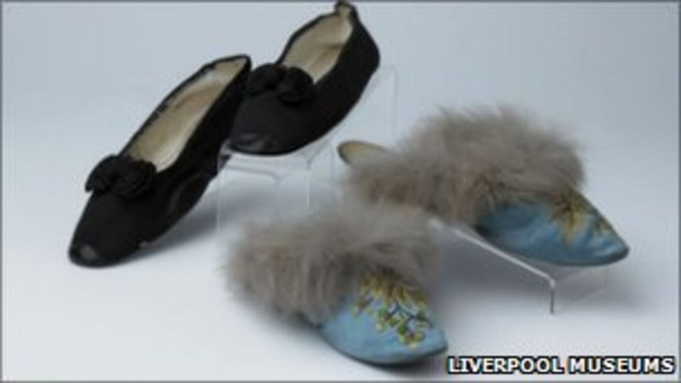 Queen Victoria's shoes on display in Wirral BBC News