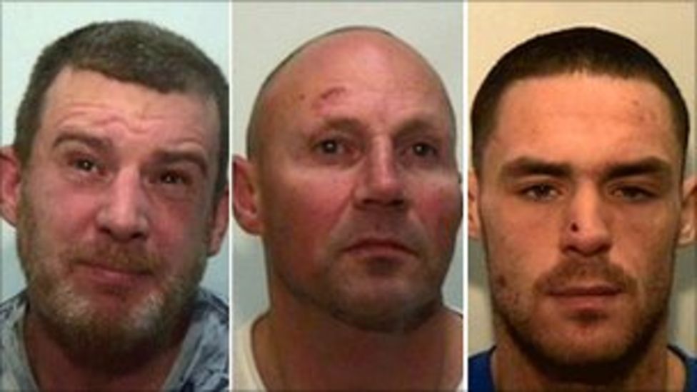 Preston Tesco Armed Raid Gang Jailed Bbc News