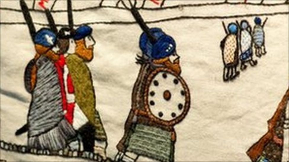 Andrew Crummy's Scottish Diaspora tapestry goes on display in Edinburgh