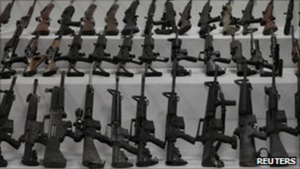 Mexico Drug War Us Sting Let Cartels Buy Guns Bbc News