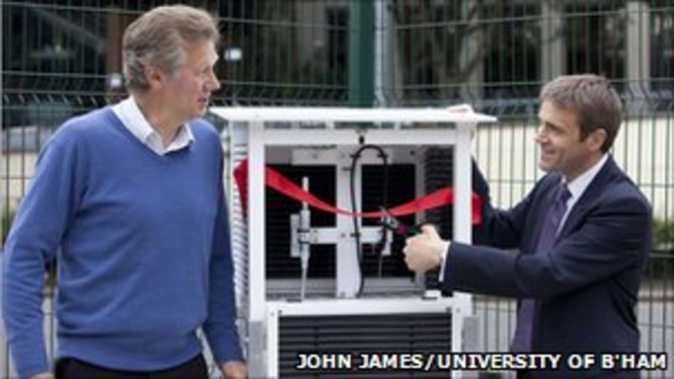 Birmingham University weather stations monitor city's climate  BBC News