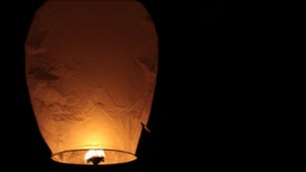 Chinese lanterns 'must be banned' BBC News