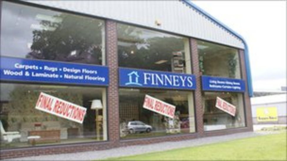 15 jobs go as Finney's closes Bangor furniture shop BBC News