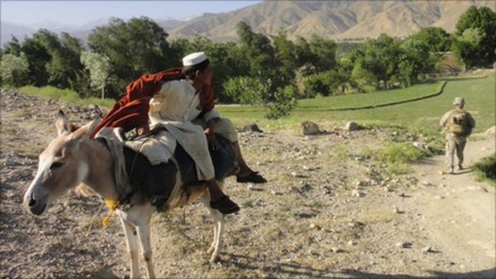 Journey to Afghanistan's Taliban badlands - BBC News