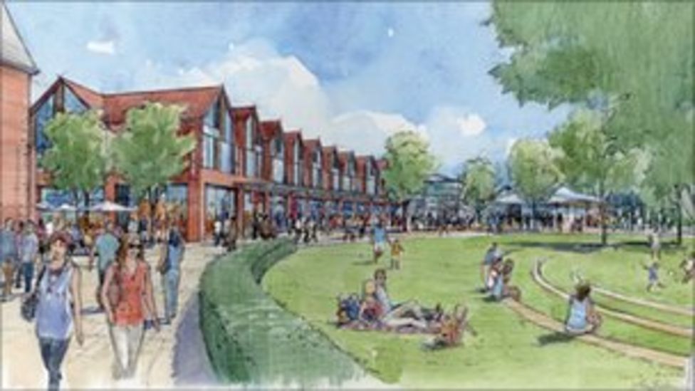Wokingham town centre plans unveiled BBC News