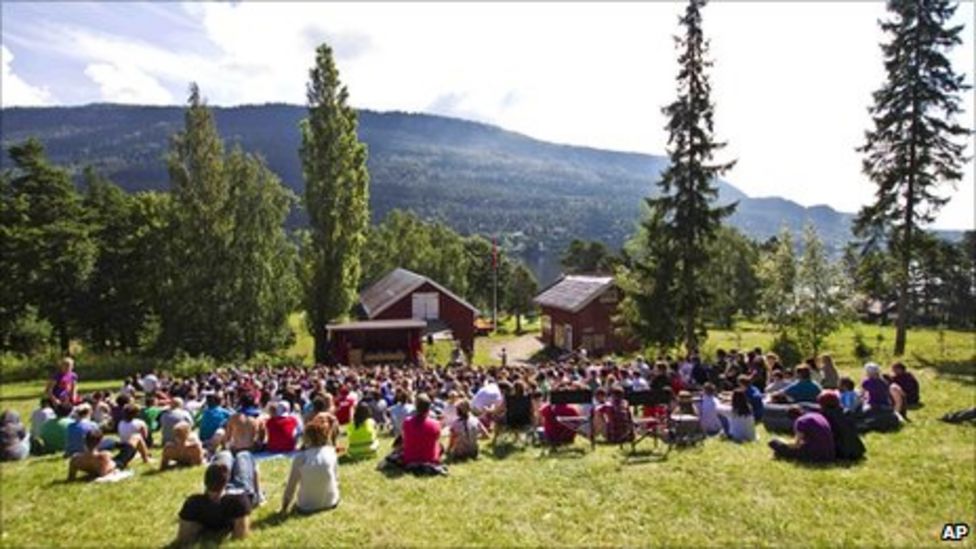 Utoeya island: Scene of Norway's summer camp massacre - BBC News