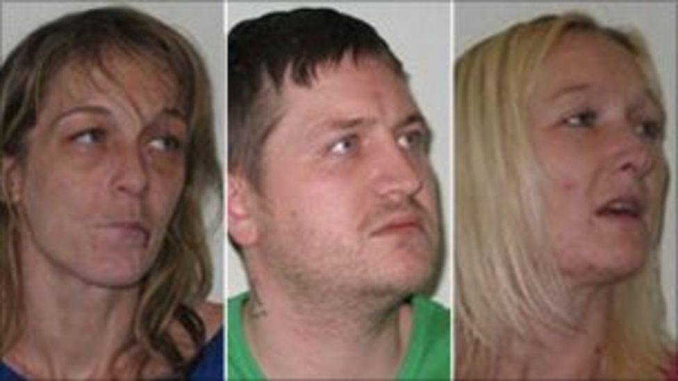 Dumfries attack trio handed jail terms BBC News