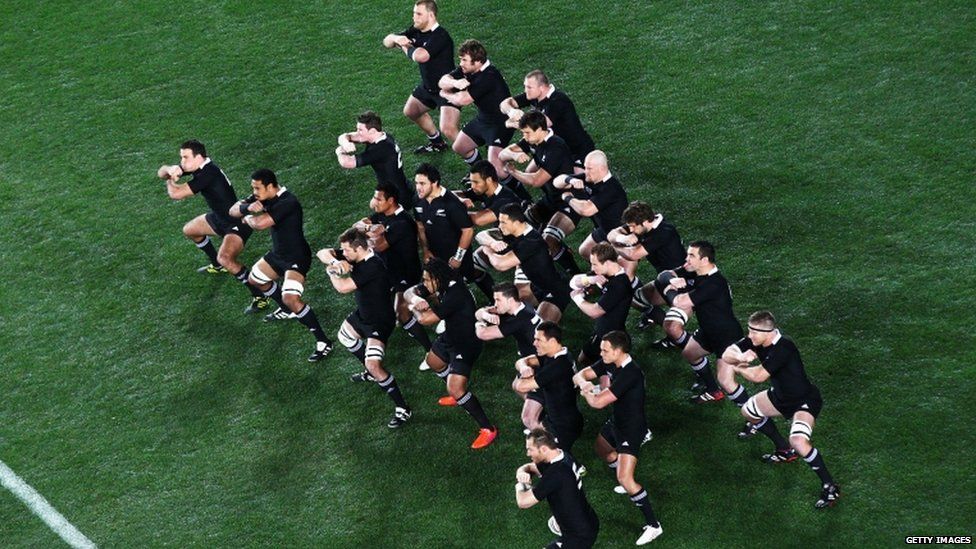 Pictures How to do the All Black Haka BBC Newsround