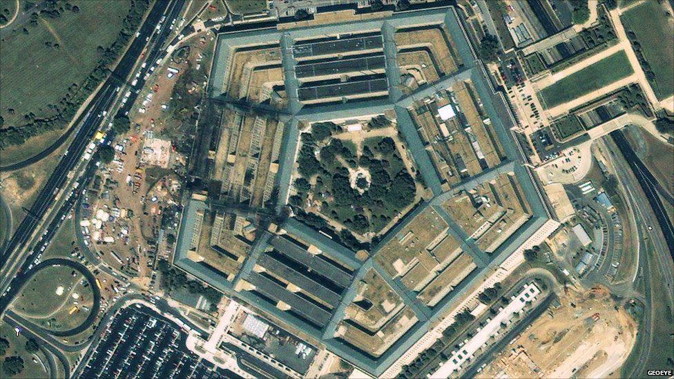 In Pictures Pentagon Before And After 9 11 BBC News