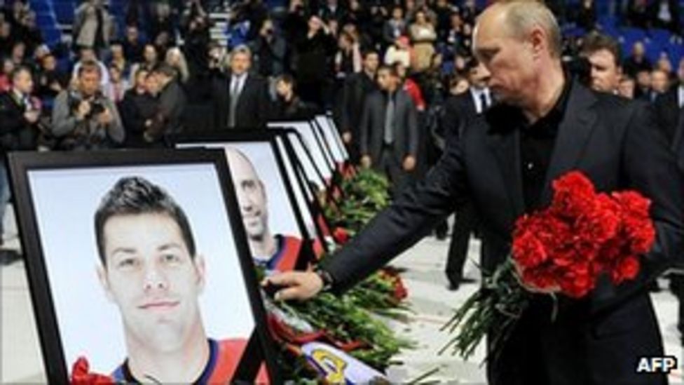 Russian plane crash Last ice hockey team member dies BBC News