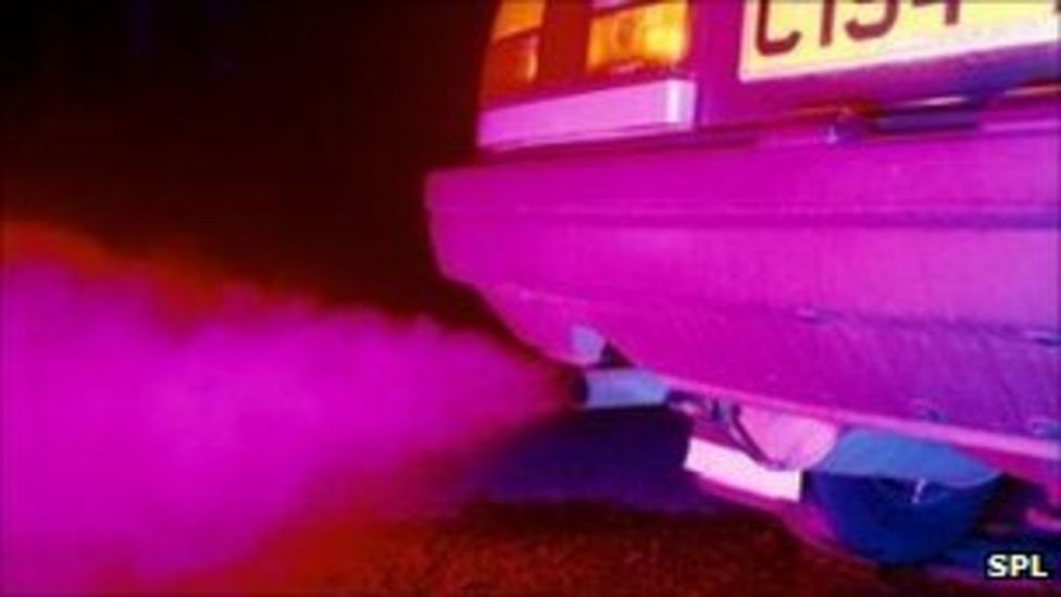 Car fumes 'raise heart attack risk for sixhour window' BBC News
