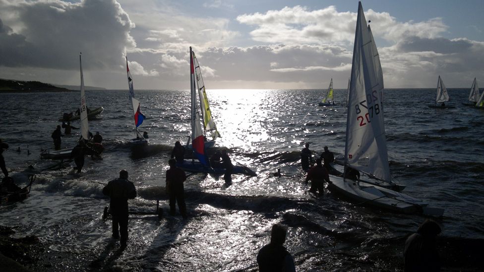 Sailing club regatta