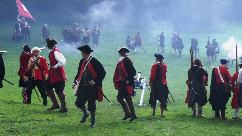 Re-enactment of the Battle of Prestonpans