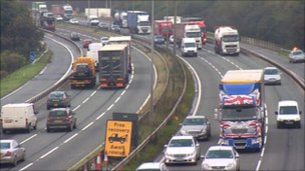 M62 memories: Forty years of England's highest stretch of motorway ...