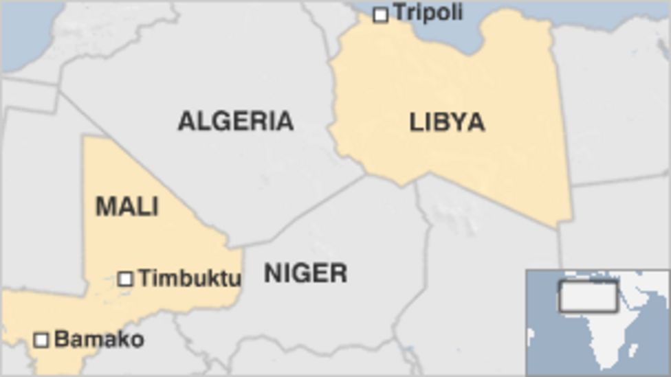 Ex Gaddafi Tuareg Fighters Boost Mali Rebels Bbc News