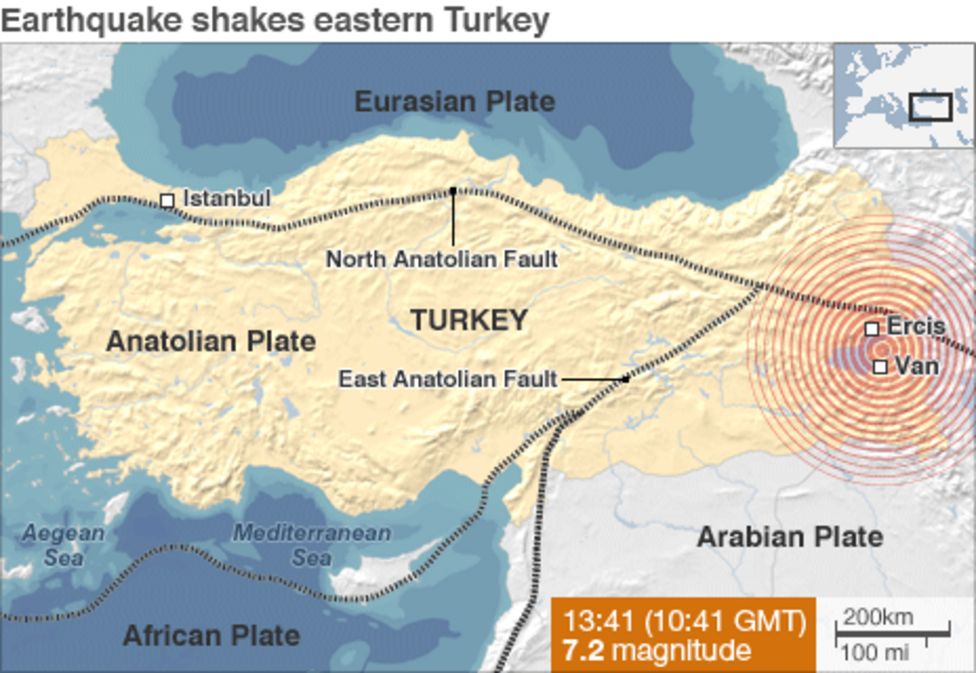 Turkey earthquake Desperate search for survivors BBC News