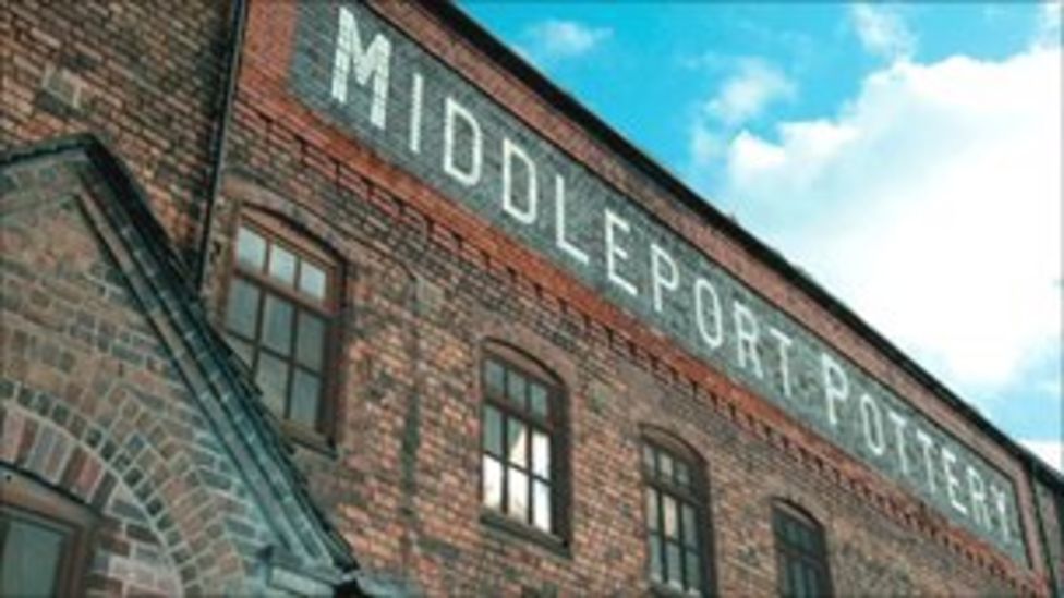 Prince Charles at Victorian Middleport Pottery site - BBC News