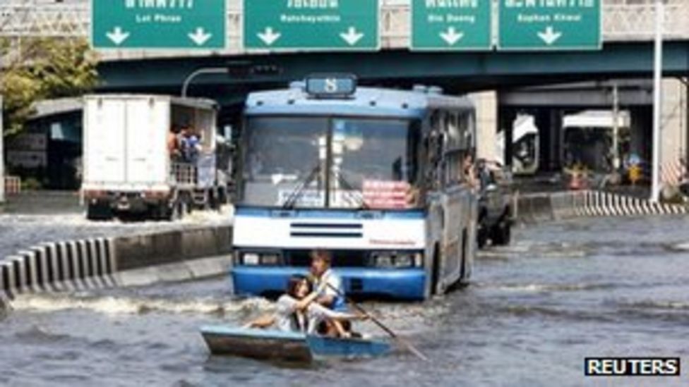 Thailand Floods Bangkok Evacuation Widens Bbc News