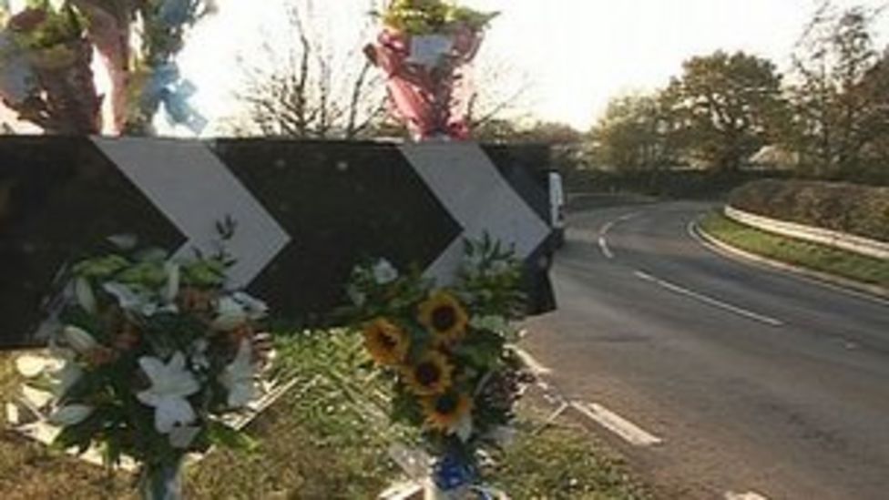 Calverton stolen car crash death man named BBC News