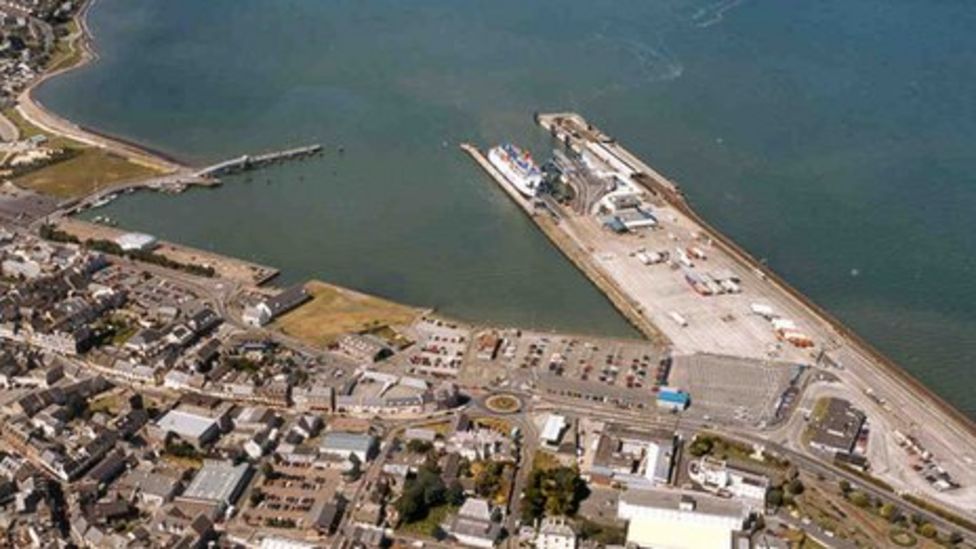 What happened to Stranraer after the ferries left? BBC News