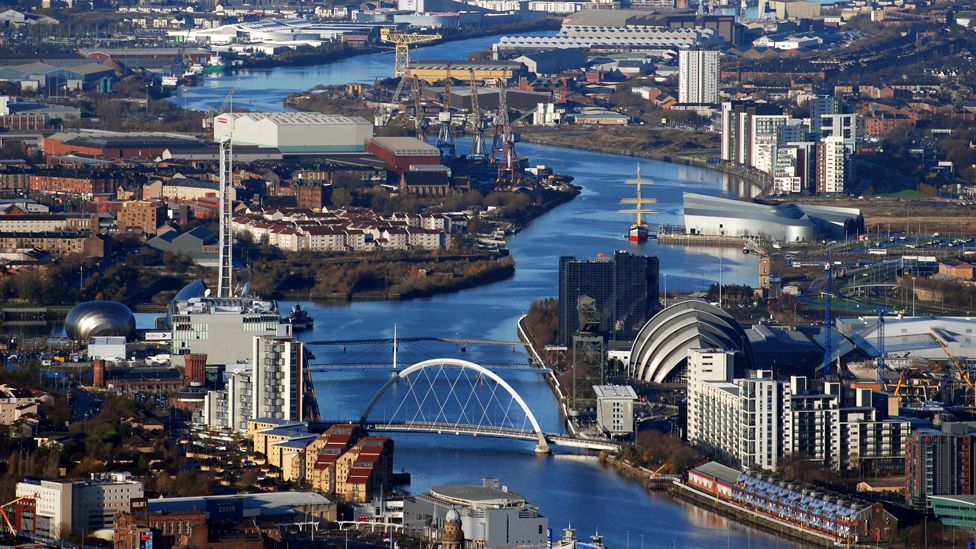 The River Clyde in Glasgow