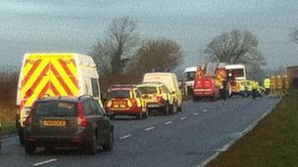 Two Killed In Multi Vehicle Crash Near Carlisle Bbc News 