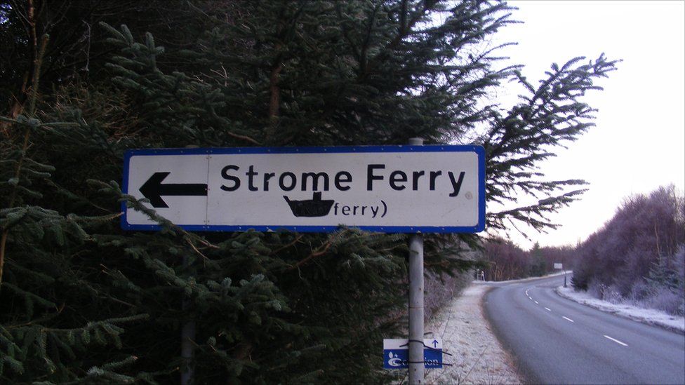 Soidhne rathaid Phort an t-Sròim air atharrachadh.