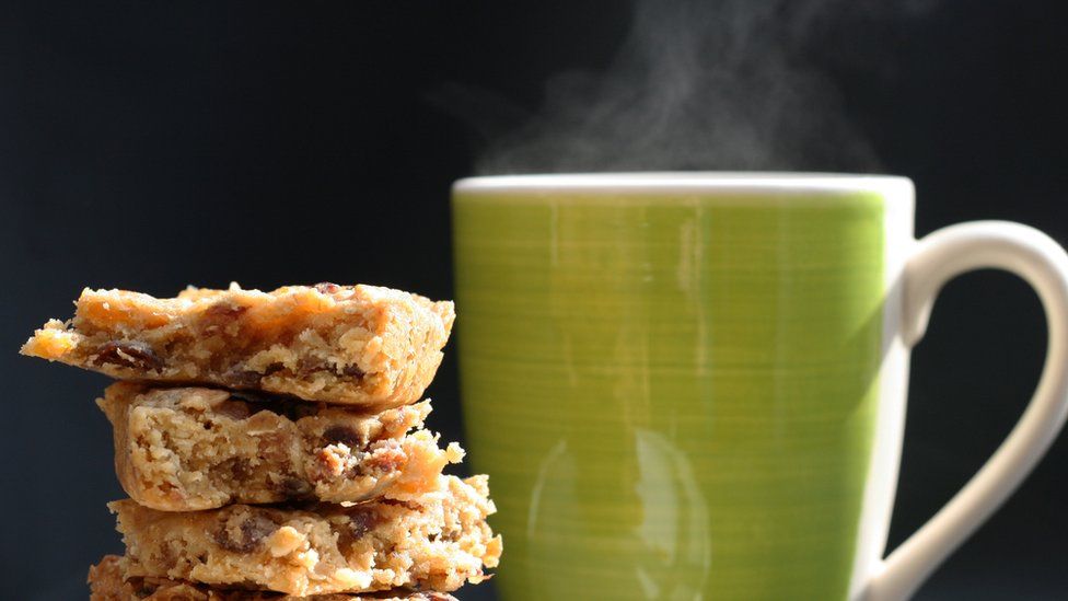 Food and a mug